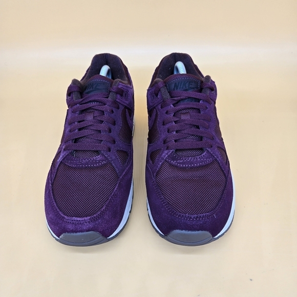 Nike Air Span II PRM Bordeaux Maroon Men\'s Suede Shoes Size 8.5